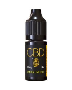 CBD by Ohm Brew lemon & lime lolly e-liquid 10ml