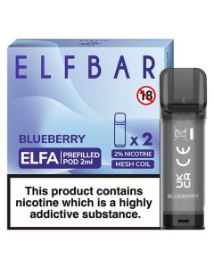 Elf Bar ELFA blueberry pods 2 pack