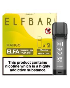 Elf Bar ELFA mango pods 2 pack