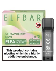 Elf Bar Elfa strawberry kiwi pods 2 pack