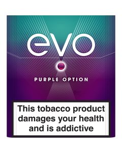 EVO purple option tobacco sticks 20 pack