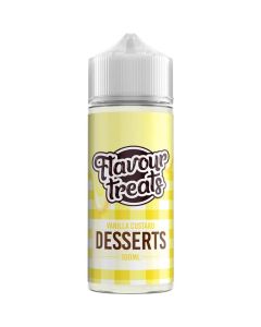 Flavour Treats desserts vanilla custard e-liquid 100ml