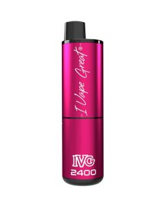 IVG 2400 pink edition disposable vape