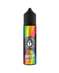 Juice & Power Shock rainbow sweets 50ml