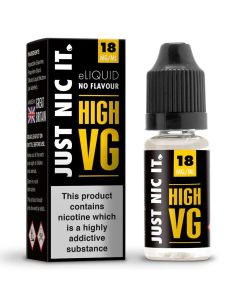 Just Nic It high VG nicotine shot 18MG/ML