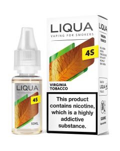 LIQUA 4S Salts Virginia tobacco e-liquid 10ml