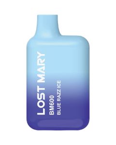 Lost Mary blue razz ice disposable vape
