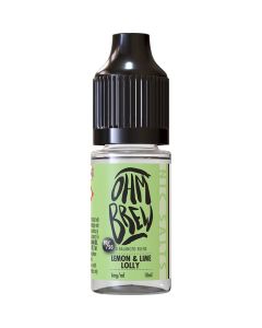 Ohm Brew 50/50 lemon & lime lolly e-liquid