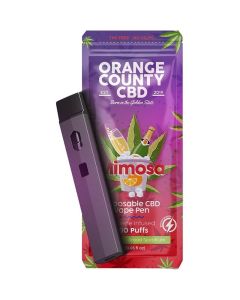 Orange County CBD mimosa 1ml disposable vape 600mg
