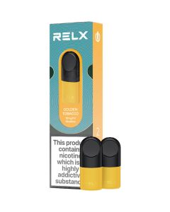 RELX golden tobacco pods 2 pack