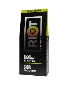 Riot BLCK EDTN sour cherry apple 50ml twin pack