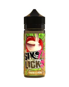 Six Licks truth or pear e-liquid 100ml