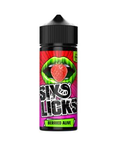 Six Licks berried alive e-liquid 100ml