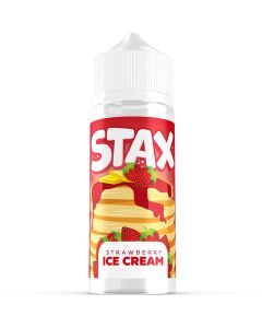 Stax strawberry ice cream pancake e-liquid 100ml