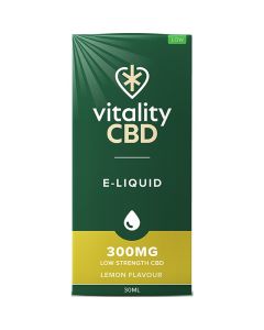 Vitality CBD lemon full spectrum e-liquid 30ml