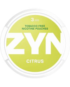 ZYN citrus nicotine pouches 20 pack