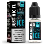 Just Nic It On Ice high VG nicotine shot 18MG/ML