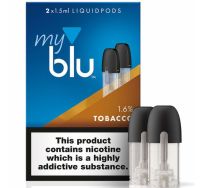 myblu tobacco liquidpods 2 pack (1.6mg)