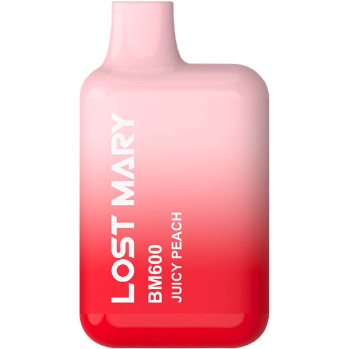 Lost Mary BM600 juicy peach disposable vape Evapo