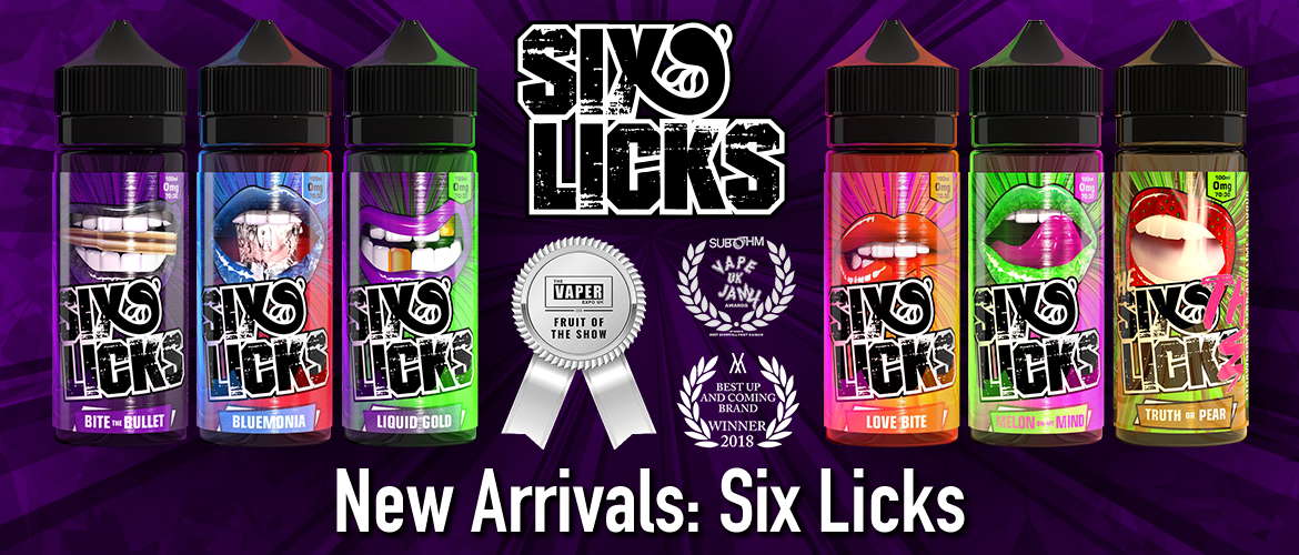 New Arrivals: Six Licks