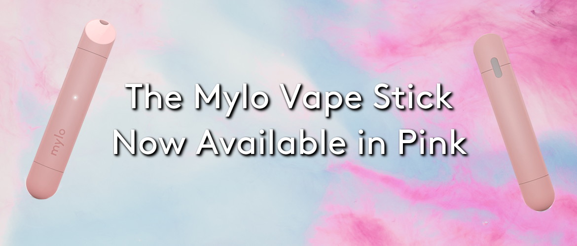 The Mylo Vape Stick Now Available in Pink