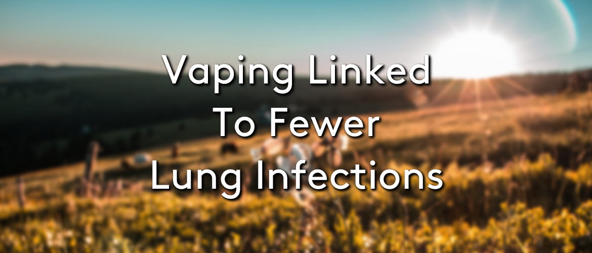 Vaping Linked To Fewer Lung Infections