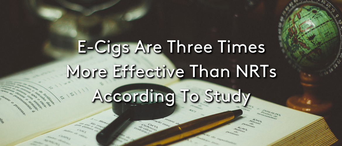 Research Suggests E-Cigs Are More Effective Than NRTs