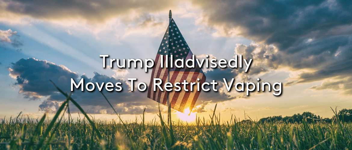 Trump Moves To Restrict Vaping