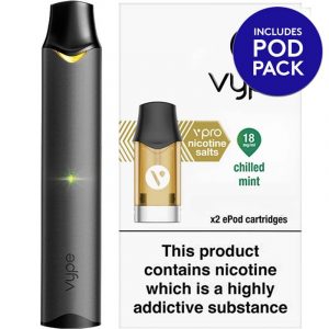 Vype ePod with chilled mint pods