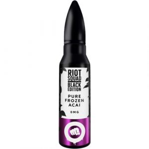 Riot Squad Black Edition Pure Frozen Acai shortfill e-liquid