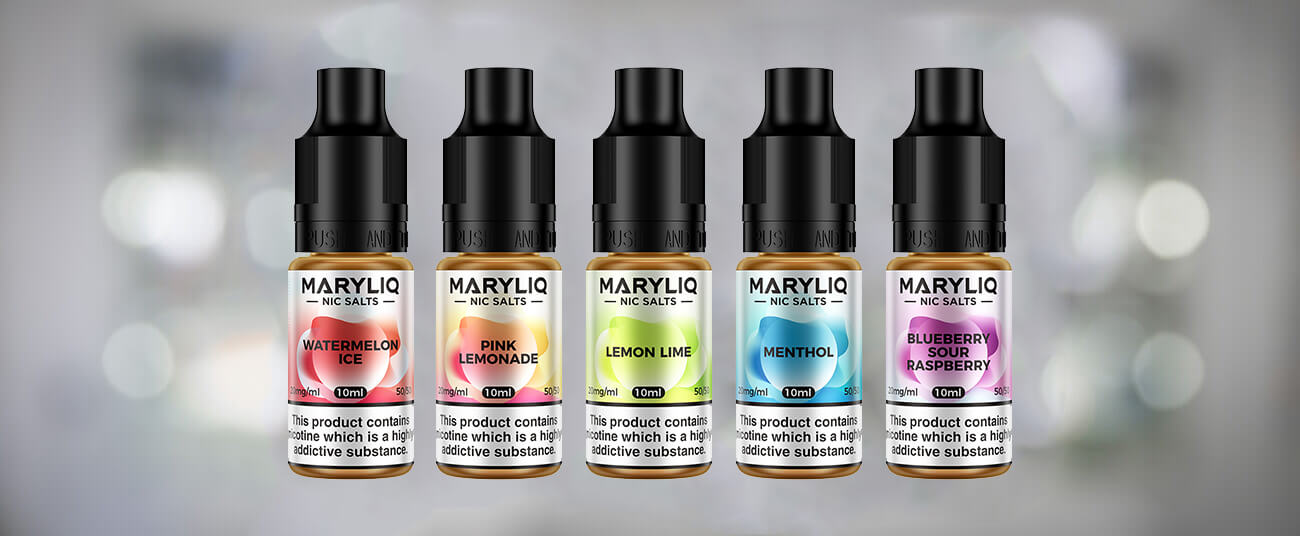 MARYLIQ flavour profiles