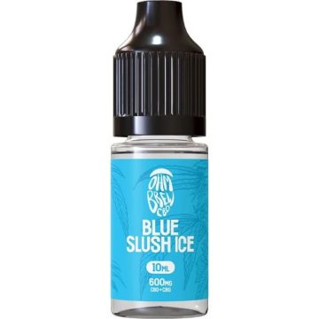 A Ohm Brew CBD vape juice in the flavour Blue Slush Ice