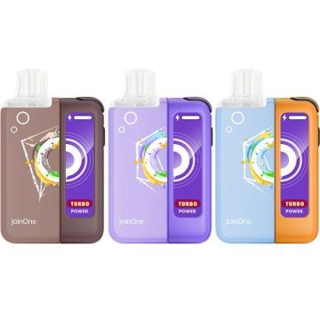 Three Elf Bar JoinOne15 Classic prefilled pod vape kits on a white background