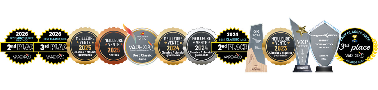 An image showing several award roundels which Montreal Original have achieved.
